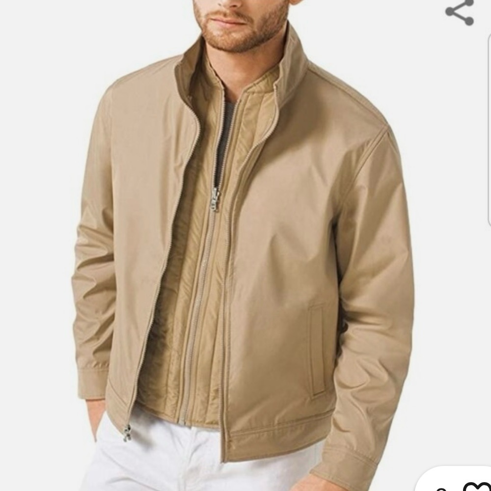 Michael Kors Men's Black Tech 3 In 1 Jacket Size 5XL